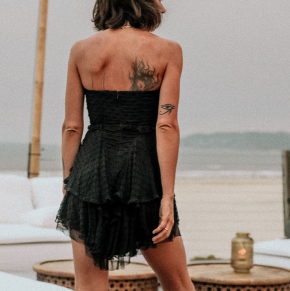 🔥LAST 1🔥NWT SPELL x FREE PEOPLE BUSTIER MINI DRESS - Picture 3 of 8